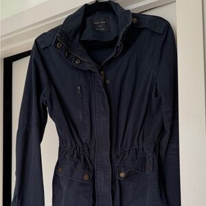 Love Tree Dark Blue Utility Jacket